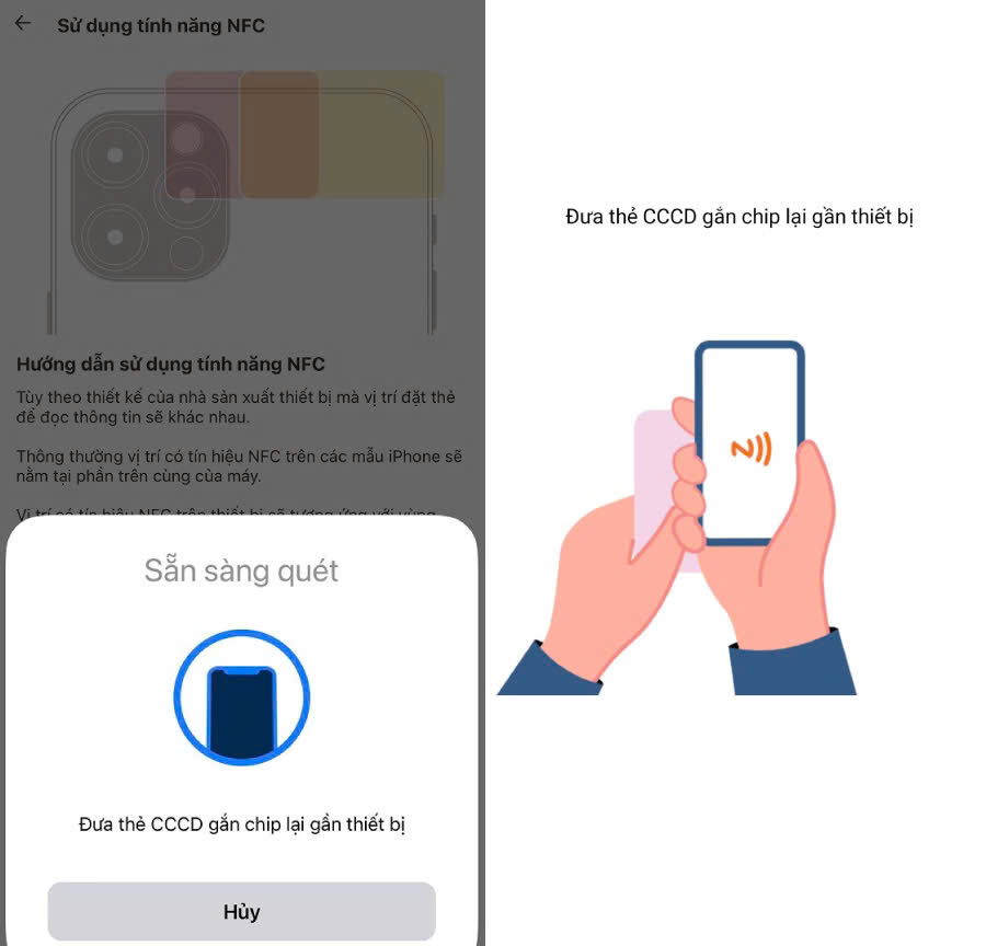 Quét NFC CCCD trên iPhone